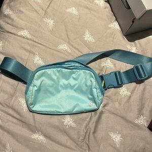 Lululemon blue belt bag